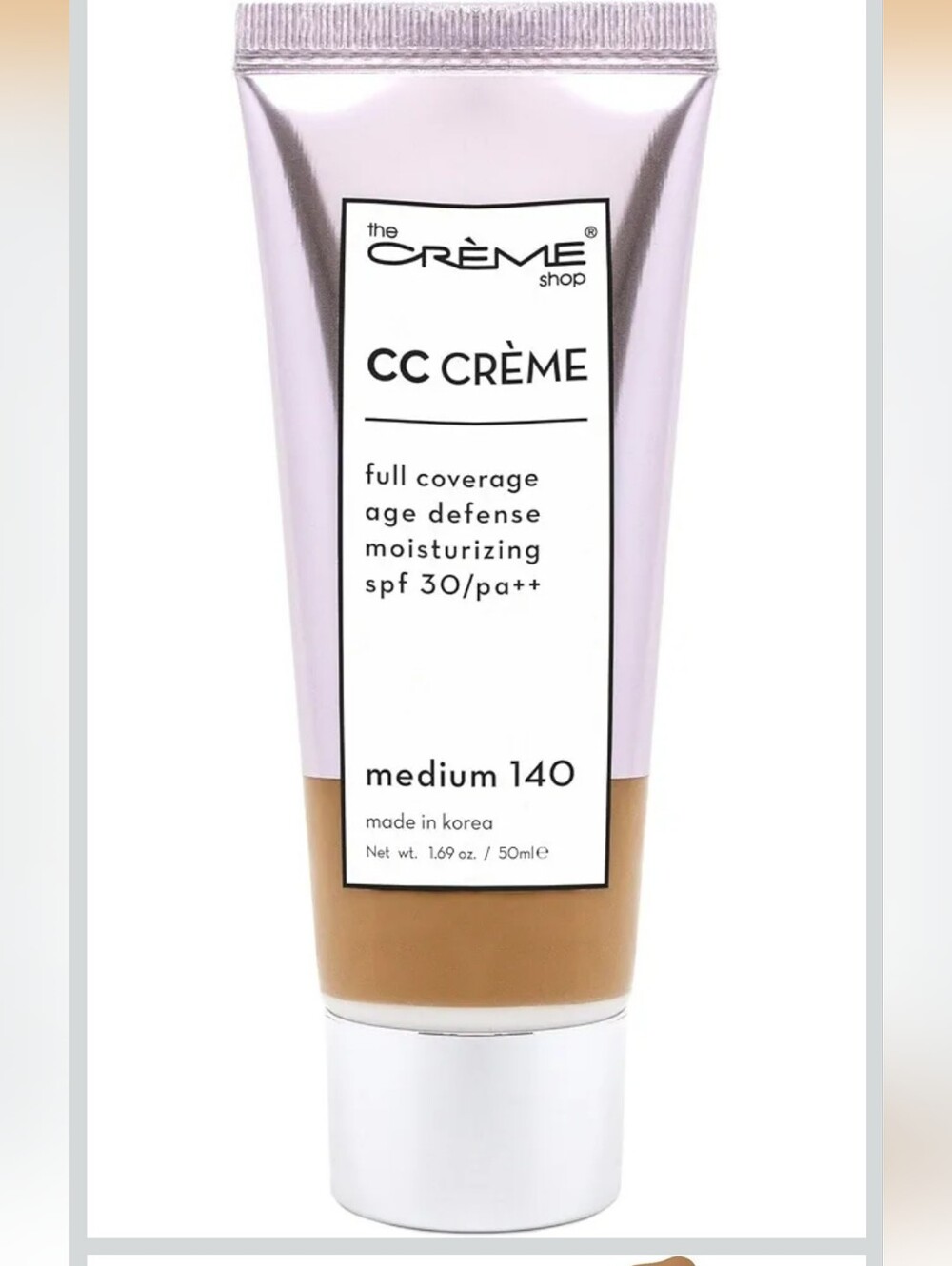 CC Crème NEW SPF 30 - Medium 140 (Pink Tube)